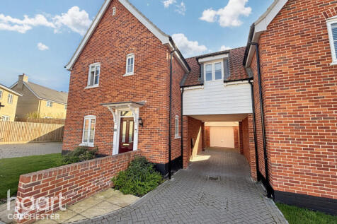 Pointsman Way, Lexden 3 bed link detached house for sale