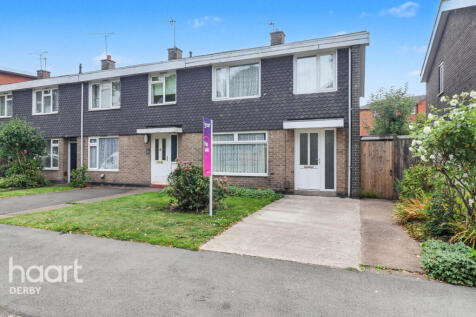 Mundy Street, Derby 3 bed end of terrace house for sale