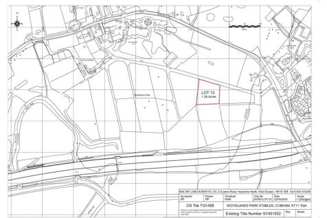 Woodlands Lane, Stoke d'Abernon... Plot for sale