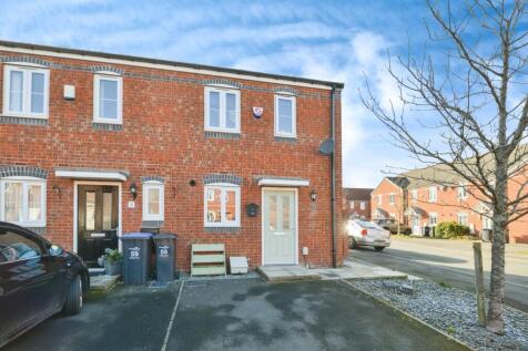 2 bedroom end of terrace house for sale