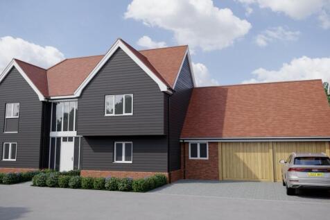 Church Road, Crowfield, Ipswich, IP6 4 bed property with land for sale