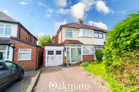 Weymoor Road, Birmingham, B17 3 bed semi