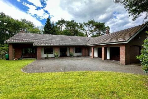 Pine Lodge, Heath Top, Ashley Heath... 4 bed bungalow for sale