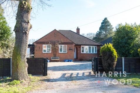 Coach Road, Great Horkesley... 4 bed detached bungalow for sale