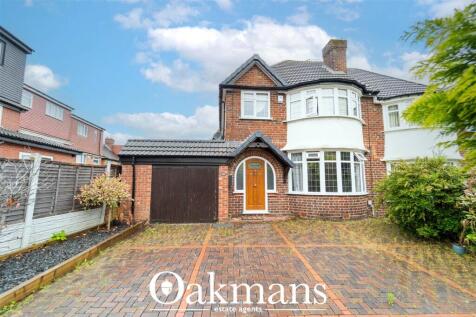 Glaisdale Road, Birmingham B28 3 bed semi