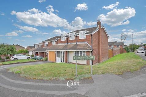 Boyden Close, Cannock WS11 3 bed detached house for sale