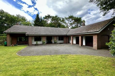 Pine Lodge, Heath Top, Ashley Heath... 4 bed bungalow for sale