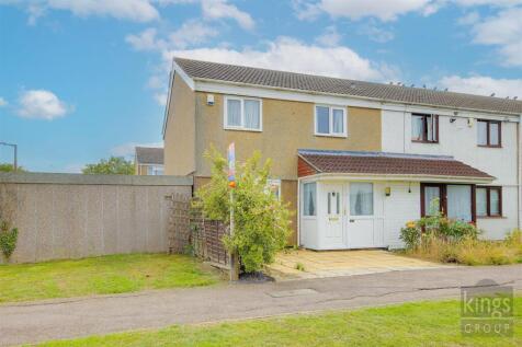 Spruce Hill, Harlow 3 bed end of terrace house for sale