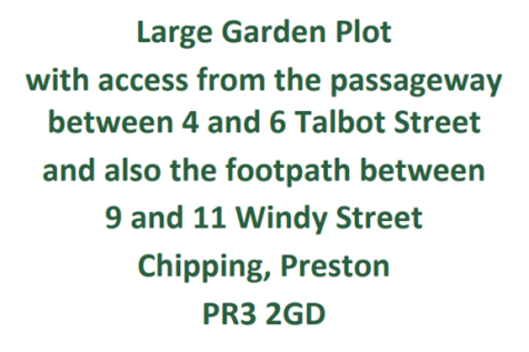 Windy Street, Chipping, Preston, PR3 Plot for sale