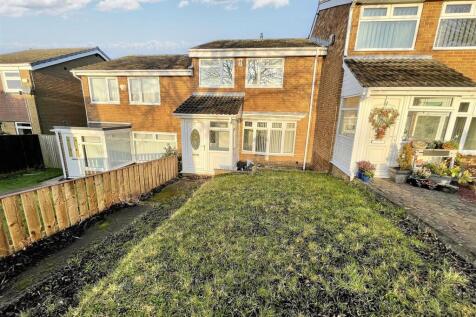 Redlands, Houghton Le Spring DH4 3 bed terraced house for sale