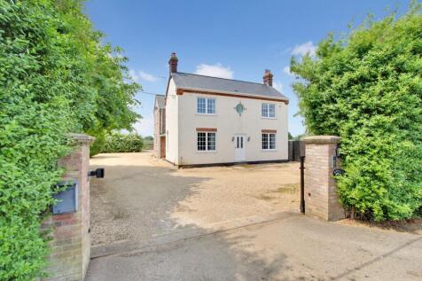Middle Drove, St. Johns Fen End, PE14 4 bed detached house for sale