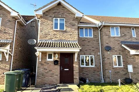17 The Croft, Christchurch, Wisbech... 3 bed end of terrace house for sale