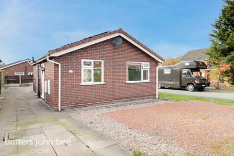 Cromer Drive, Crewe 2 bed detached bungalow for sale
