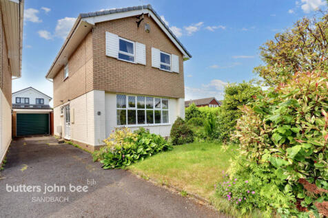 Oakmere Close, Sandbach 3 bed detached house for sale
