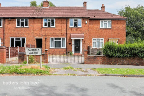 Fairfield Avenue, Sandbach 3 bed townhouse for sale