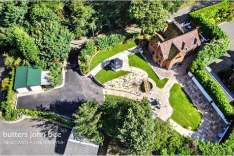 Butterton, Newcastle 4 bed detached house for sale