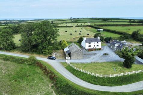 Ciliau Aeron, Near Aberaeron 5 bed property with land for sale