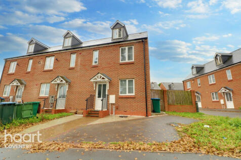 Templars Field, Coventry 4 bed end of terrace house for sale