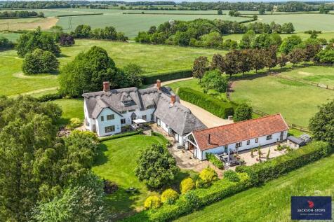 Denham, Bury St Edmunds, Suffolk, IP29 8 bed equestrian property for sale