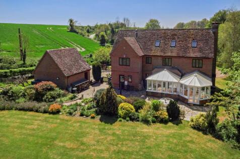 Coombe Lane, Enford, Pewsey, Wiltshire 5 bed detached house for sale