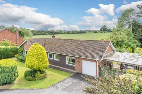 Wyson, Brimfield, Ludlow 4 bed detached bungalow for sale