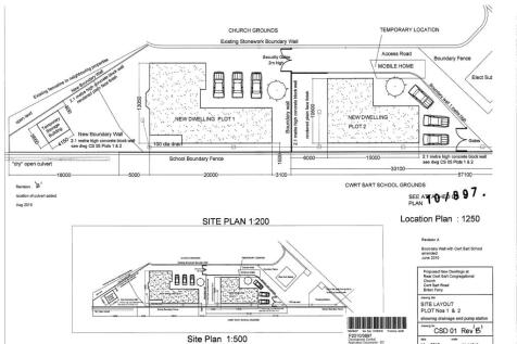 Cwrt Sart, Neath, Neath Port Talbot. Plot for sale