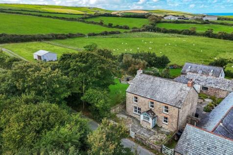 Roundhayes Farm, Crackington Haven, Bude 5 bed detached house for sale