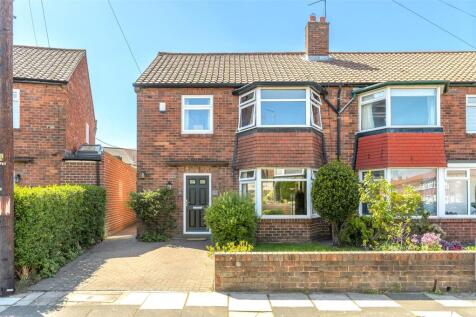 Church Lane, Gosforth, Newcastle Upon... 3 bed semi