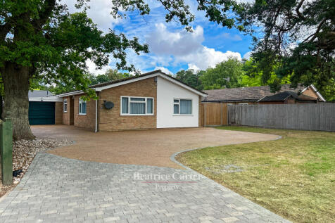 Thetford Road, Bury St. Edmunds IP28 3 bed detached bungalow for sale