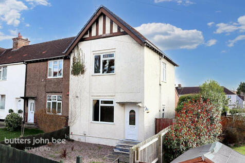 Blakiston Street, Stafford 3 bed end of terrace house for sale