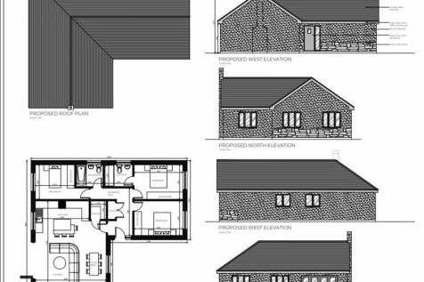 BUILDING PLOT, Perranwell Station 3 bed property with land for sale