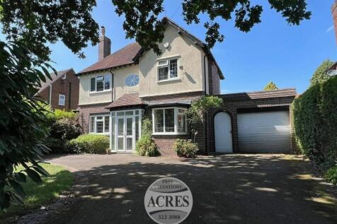 Edge Hill Road, Four Oaks, Sutton... 3 bed detached house for sale