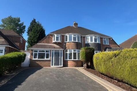 Halton Road, Sutton Coldfield 3 bed semi