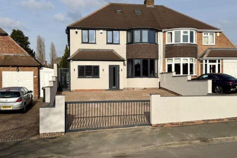Halton Road, Sutton Coldfield, B73 6NZ 5 bed semi