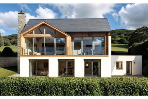 High Street, Criccieth, Gwynedd, LL52 4 bed property with land for sale