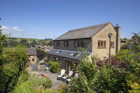 The Clough, Elland Road, Ripponden... 5 bed detached house for sale