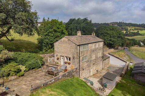Hey Lane Farm, Hey Lane, Scammonden... 4 bed detached house for sale