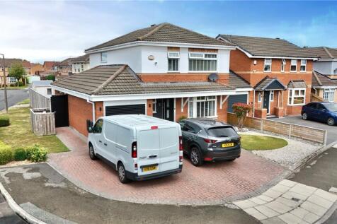 Kinnerton Close, Moreton, Wirral, CH46 4 bed detached house for sale