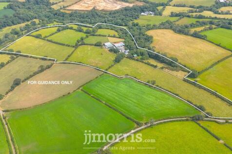 Glanrhyd, Cardigan 5 bed property with land for sale
