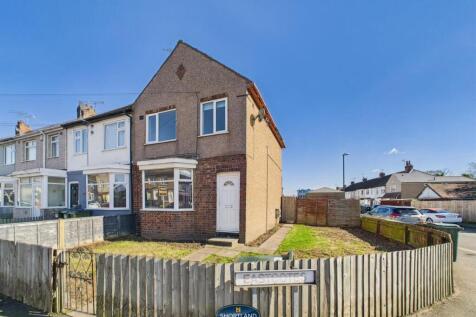 Eastcotes, Coventry CV4 3 bed end of terrace house for sale