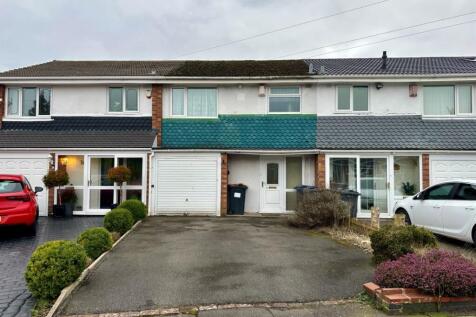 18 Clover Drive, Bartley Green... 3 bed terraced house for sale