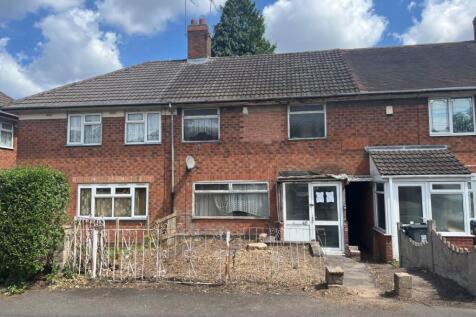 68 Brinklow Road, Harborne... 3 bed terraced house for sale