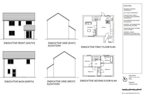 Plot Opposite, 120 Stanton Road... 3 bed property with land for sale