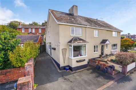 15 Belle Vue Terrace, Ludlow, Shropshire 3 bed semi