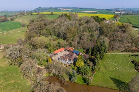 Bache Cottage, Bache, Craven Arms... 8 bed detached house for sale