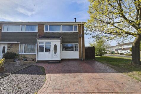 Cateran Way, Cramlington 3 bed end of terrace house for sale