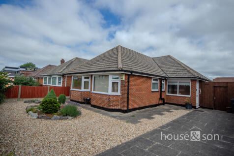 Castle Lane West, Bournemouth 3 bed detached bungalow for sale